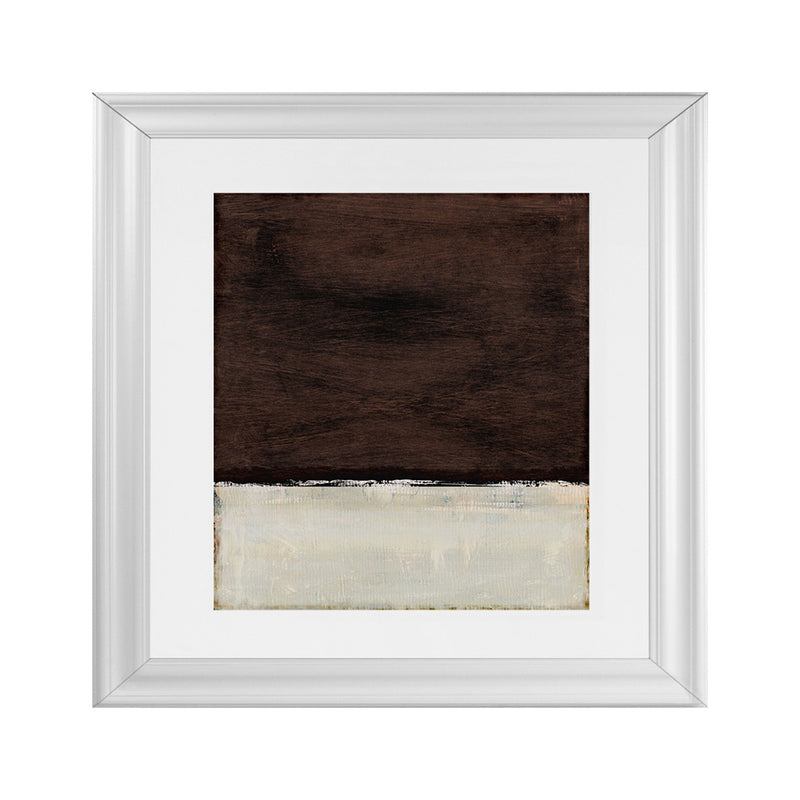 Shop Night (Square) Art Print-Abstract, Brown, Dan Hobday, Square, View All-framed painted poster wall decor artwork