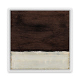 Shop Night (Square) Canvas Art Print-Abstract, Brown, Dan Hobday, Square, View All-framed wall decor artwork