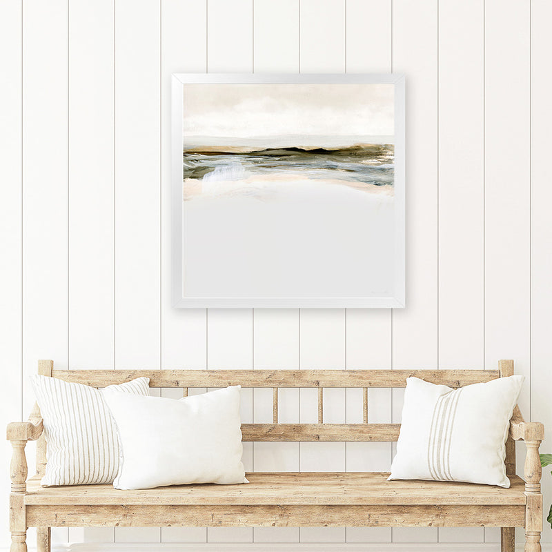 Shop Orkney (Square) Art Print-Abstract, Dan Hobday, Neutrals, Square, View All-framed painted poster wall decor artwork