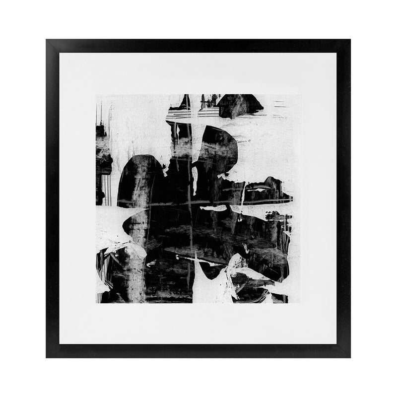 Shop Plume (Square) Art Print-Abstract, Black, Dan Hobday, Square, View All-framed painted poster wall decor artwork