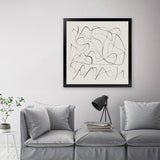 Shop Ready (Square) Art Print-Abstract, Dan Hobday, Neutrals, Square, View All-framed painted poster wall decor artwork