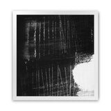 Shop Sleep (Square) Art Print-Abstract, Black, Dan Hobday, Square, View All-framed painted poster wall decor artwork