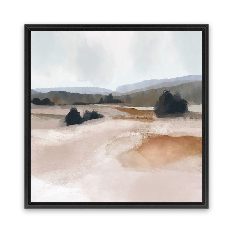 Shop The Ranch (Square) Canvas Art Print-Abstract, Brown, Dan Hobday, Square, View All-framed wall decor artwork