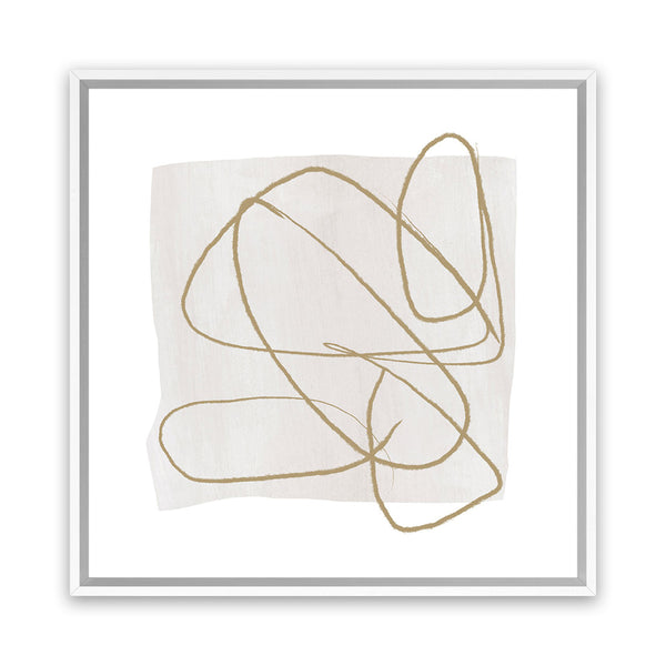 Shop Touch (Square) Canvas Art Print-Abstract, Dan Hobday, Neutrals, Square, View All-framed wall decor artwork