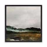 Shop Verte 2 (Square) Canvas Art Print-Abstract, Brown, Dan Hobday, Green, Square, View All-framed wall decor artwork
