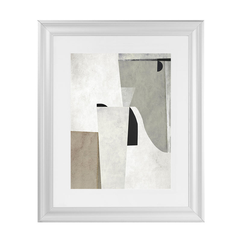 Shop Priory II Art Print-Abstract, Dan Hobday, Green, Neutrals, Portrait, Rectangle, View All-framed painted poster wall decor artwork