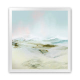 Shop Breathe In (Square) Art Print-Abstract, Blue, Dan Hobday, Green, Square, View All-framed painted poster wall decor artwork