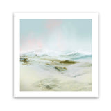 Shop Breathe In (Square) Art Print-Abstract, Blue, Dan Hobday, Green, Square, View All-framed painted poster wall decor artwork