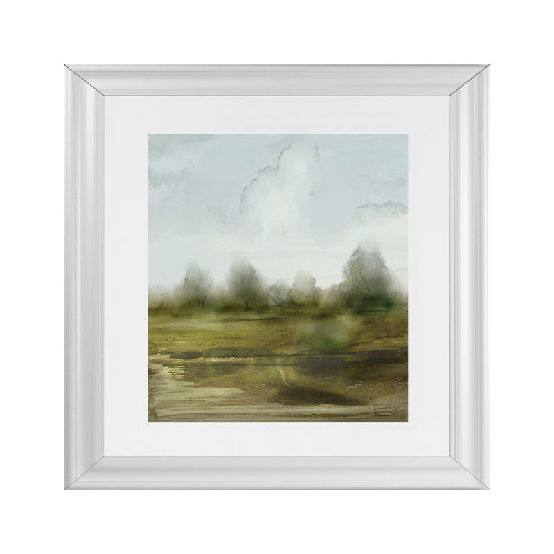 Shop Country (Square) Art Print-Abstract, Dan Hobday, Green, Grey, Square, View All-framed painted poster wall decor artwork
