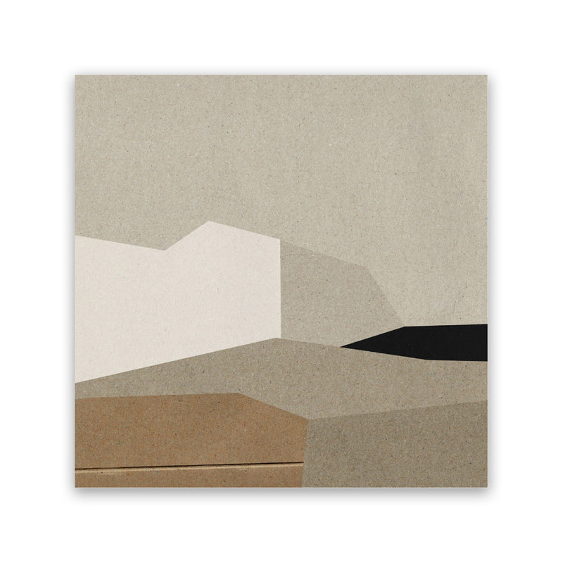 Shop Homeland (Square) Canvas Art Print-Abstract, Brown, Dan Hobday, Square, View All-framed wall decor artwork