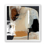 Shop Logical (Square) Art Print-Abstract, Black, Brown, Dan Hobday, Square, View All-framed painted poster wall decor artwork