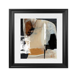 Shop Logical (Square) Art Print-Abstract, Black, Brown, Dan Hobday, Square, View All-framed painted poster wall decor artwork