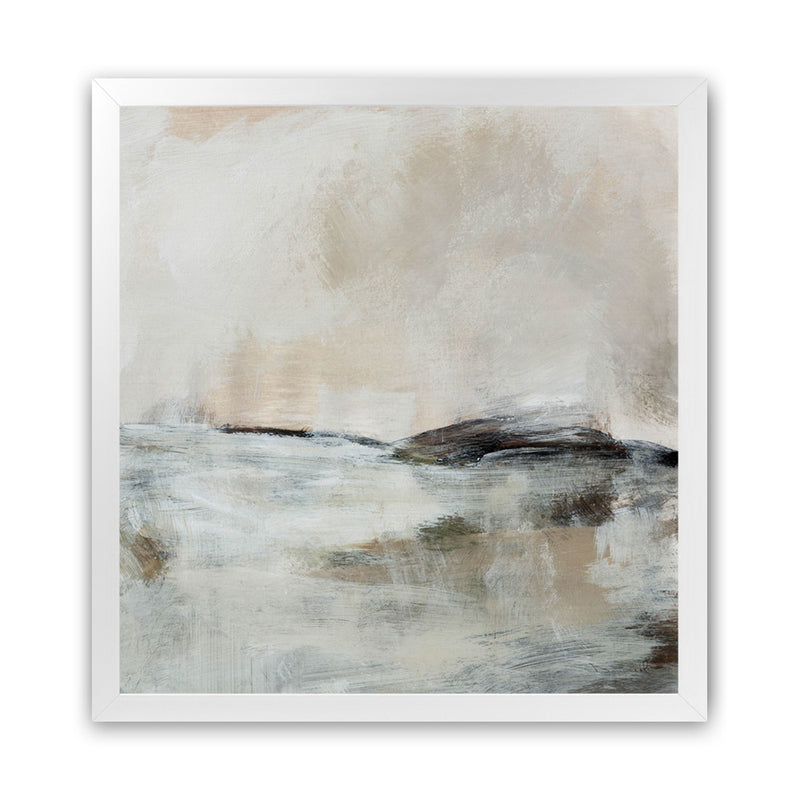 Shop Lost Time (Square) Art Print-Abstract, Dan Hobday, Neutrals, Square, View All-framed painted poster wall decor artwork