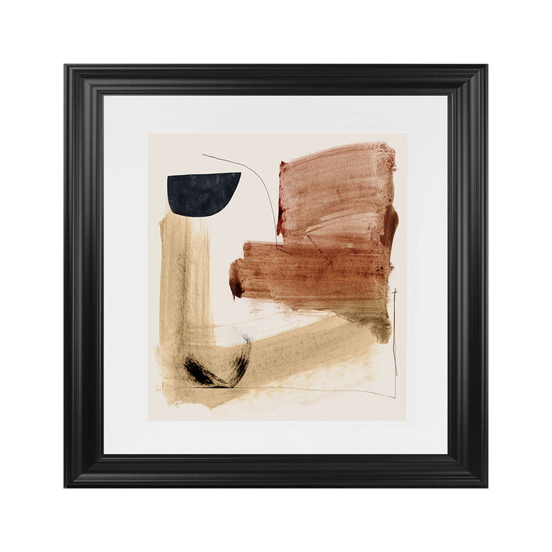 Shop Mind (Square) Art Print-Abstract, Brown, Dan Hobday, Square, View All-framed painted poster wall decor artwork