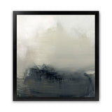 Shop Minus (Square) Art Print-Abstract, Black, Dan Hobday, Neutrals, Square, View All-framed painted poster wall decor artwork