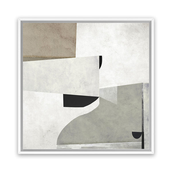 Shop Priory (Square) Canvas Art Print-Abstract, Dan Hobday, Neutrals, Square, View All-framed wall decor artwork