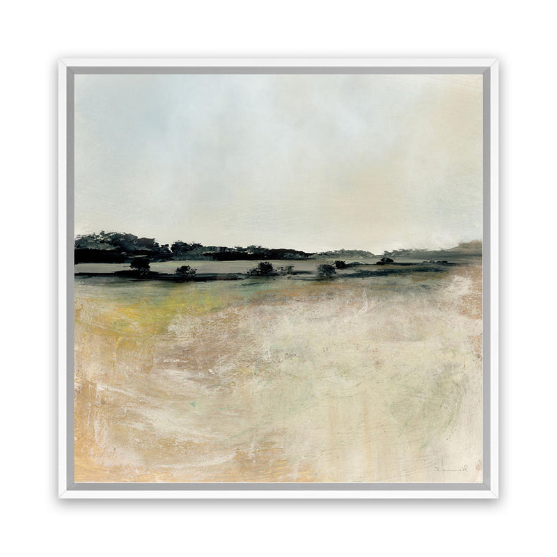 Shop The Glade (Square) Canvas Art Print-Abstract, Dan Hobday, Square, View All, Yellow-framed wall decor artwork