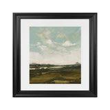 Shop Valley View (Square) Art Print-Abstract, Blue, Dan Hobday, Green, Square, View All-framed painted poster wall decor artwork
