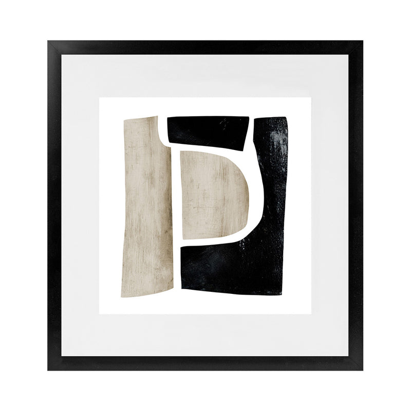 Shop Abstract View 1 (Square) Art Print-Abstract, Black, Brown, Dan Hobday, Square, View All-framed painted poster wall decor artwork