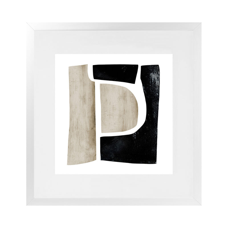 Shop Abstract View 1 (Square) Art Print-Abstract, Black, Brown, Dan Hobday, Square, View All-framed painted poster wall decor artwork