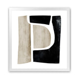 Shop Abstract View 1 (Square) Art Print-Abstract, Black, Brown, Dan Hobday, Square, View All-framed painted poster wall decor artwork