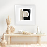 Shop Abstract View 1 (Square) Art Print-Abstract, Black, Brown, Dan Hobday, Square, View All-framed painted poster wall decor artwork