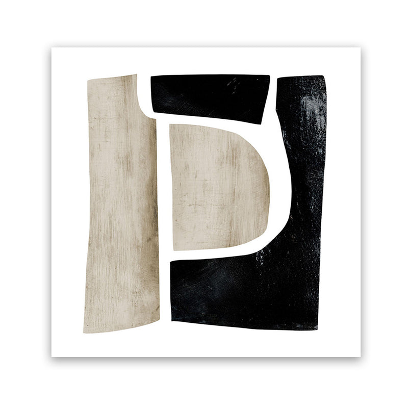 Shop Abstract View 1 (Square) Art Print-Abstract, Black, Brown, Dan Hobday, Square, View All-framed painted poster wall decor artwork