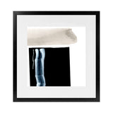 Shop Adjacent 2 (Square) Art Print-Abstract, Black, Dan Hobday, Square, View All-framed painted poster wall decor artwork