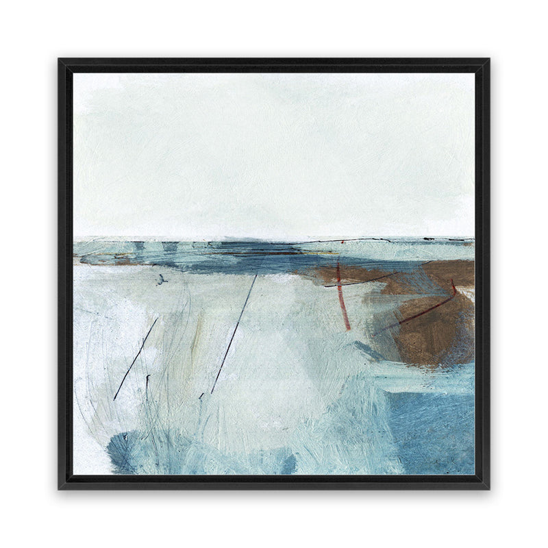 Shop Adventure (Square) Canvas Art Print-Abstract, Blue, Dan Hobday, Square, View All-framed wall decor artwork