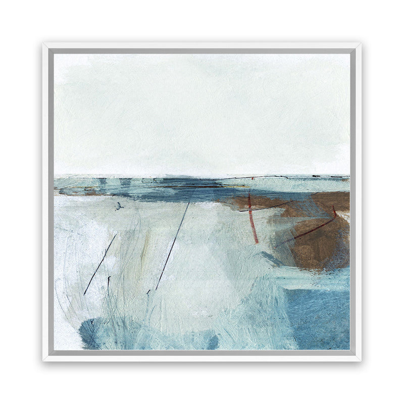 Shop Adventure (Square) Canvas Art Print-Abstract, Blue, Dan Hobday, Square, View All-framed wall decor artwork