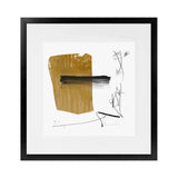 Shop Afternoon (Square) Art Print-Abstract, Brown, Dan Hobday, Square, View All, White-framed painted poster wall decor artwork