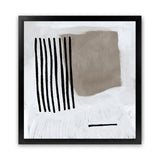 Shop Be There (Square) Art Print-Abstract, Brown, Dan Hobday, Neutrals, Square, View All-framed painted poster wall decor artwork