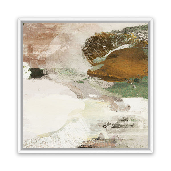 Shop Bistro (Square) Canvas Art Print-Abstract, Brown, Dan Hobday, Neutrals, Square, View All-framed wall decor artwork