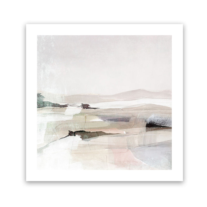 Shop Blended (Square) Art Print-Abstract, Dan Hobday, Neutrals, Square, View All-framed painted poster wall decor artwork