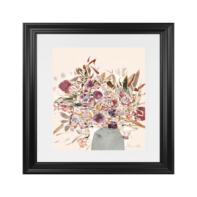 Shop Blooms (Square) Art Print-Abstract, Dan Hobday, Pink, Square, View All-framed painted poster wall decor artwork