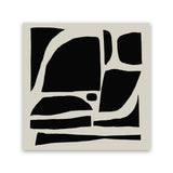 Shop Boom (Square) Canvas Art Print-Abstract, Black, Dan Hobday, Square, View All-framed wall decor artwork