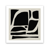 Shop Boom (Square) Art Print-Abstract, Black, Dan Hobday, Square, View All-framed painted poster wall decor artwork