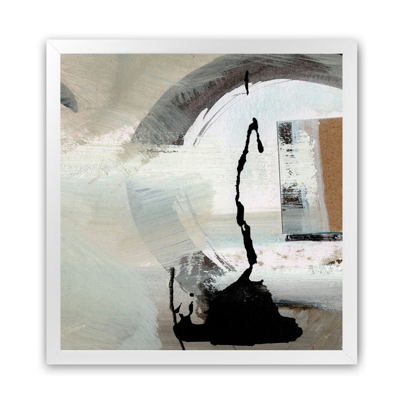 Shop Boulevard (Square) Art Print-Abstract, Dan Hobday, Neutrals, Square, View All-framed painted poster wall decor artwork