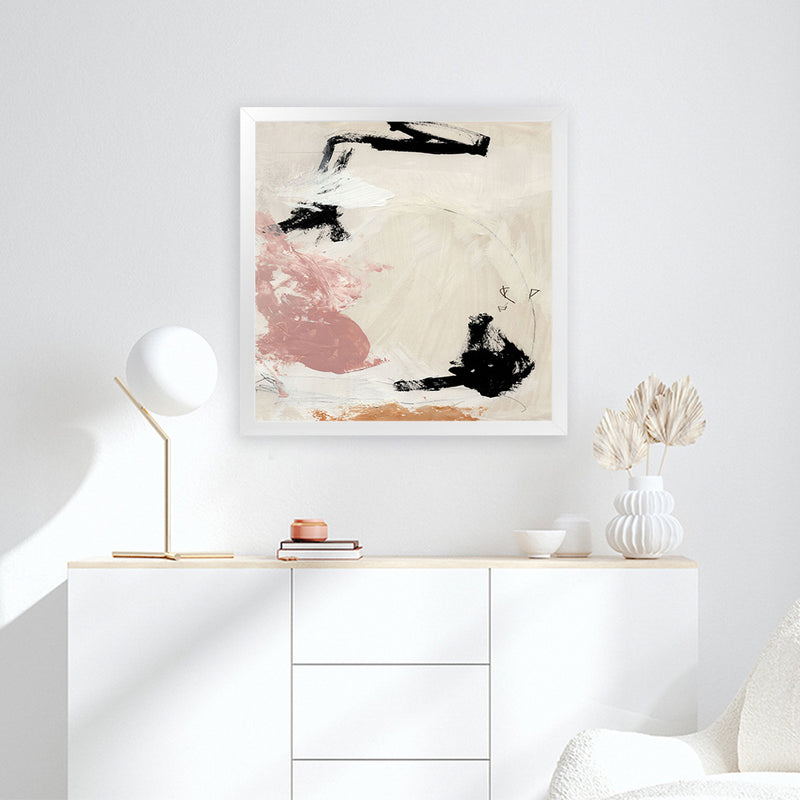 Shop Bright Light (Square) Art Print-Abstract, Dan Hobday, Neutrals, Square, View All-framed painted poster wall decor artwork