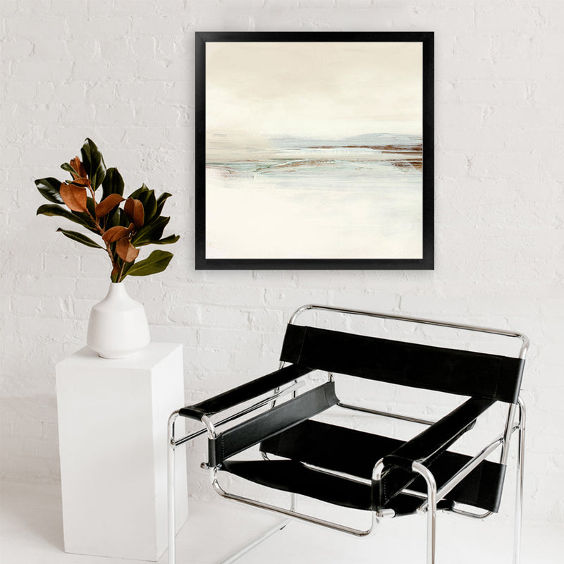 Shop Calm 3 (Square) Art Print-Abstract, Dan Hobday, Neutrals, Square, View All-framed painted poster wall decor artwork