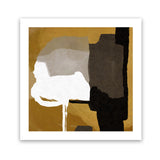 Shop Clue (Square) Art Print-Abstract, Brown, Dan Hobday, Square, View All-framed painted poster wall decor artwork
