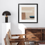 Shop Control (Square) Art Print-Abstract, Brown, Dan Hobday, Square, View All-framed painted poster wall decor artwork