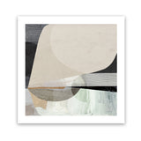 Shop Conversation (Square) Art Print-Abstract, Dan Hobday, Neutrals, Square, View All-framed painted poster wall decor artwork