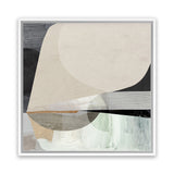 Shop Conversation (Square) Canvas Art Print-Abstract, Dan Hobday, Neutrals, Square, View All-framed wall decor artwork