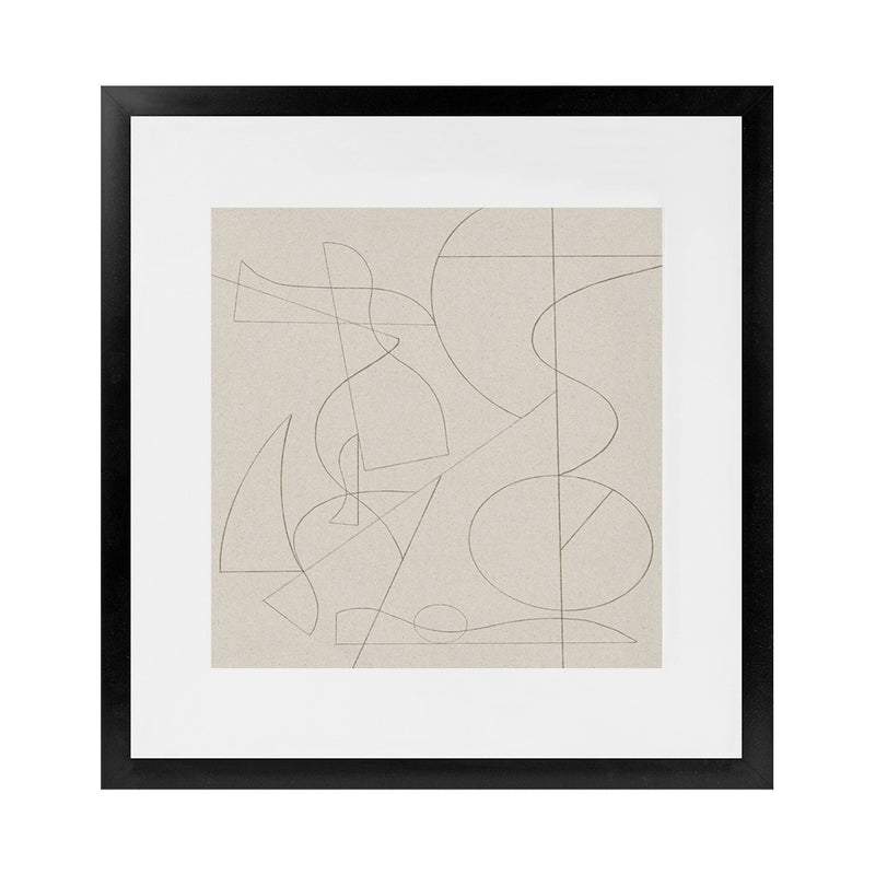 Shop Founded (Square) Art Print-Abstract, Brown, Dan Hobday, Neutrals, Square, View All-framed painted poster wall decor artwork