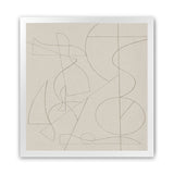 Shop Founded (Square) Art Print-Abstract, Brown, Dan Hobday, Neutrals, Square, View All-framed painted poster wall decor artwork