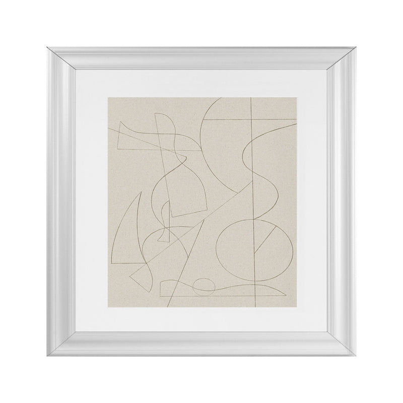 Shop Founded (Square) Art Print-Abstract, Brown, Dan Hobday, Neutrals, Square, View All-framed painted poster wall decor artwork