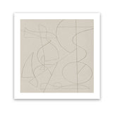 Shop Founded (Square) Art Print-Abstract, Brown, Dan Hobday, Neutrals, Square, View All-framed painted poster wall decor artwork