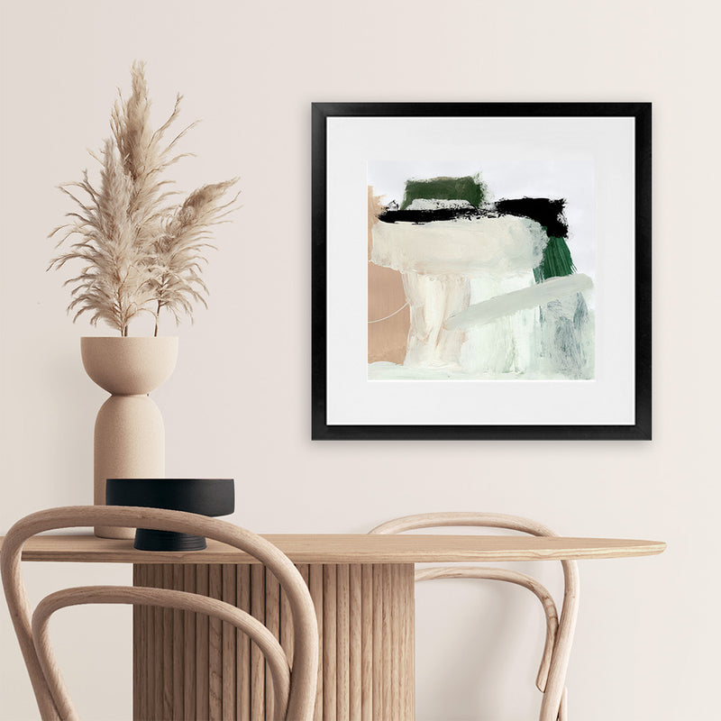 Shop Create (Square) Art Print-Abstract, Dan Hobday, Neutrals, Square, View All-framed painted poster wall decor artwork