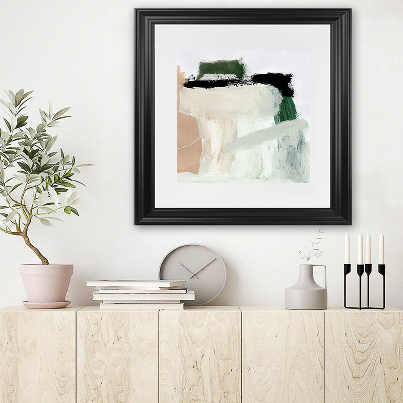 Shop Create (Square) Art Print-Abstract, Dan Hobday, Neutrals, Square, View All-framed painted poster wall decor artwork